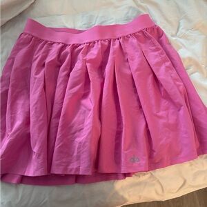 ALO Yoga Vibrant Pink Mini Skirt